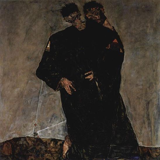 Egon Schiele Hermits